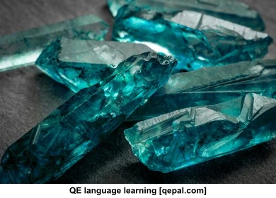 تصویر فلش کارت aquamarine