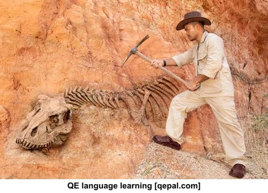 تصویر فلش کارت archaeologist