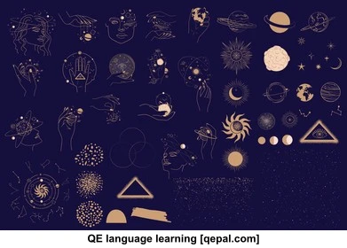 تصویر فلش کارت astrology