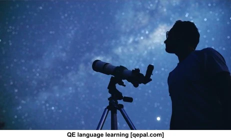 تصویر فلش کارت astronomer