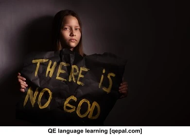 تصویر فلش کارت atheist