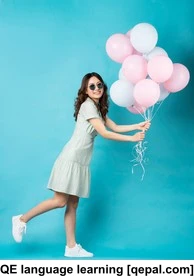 تصویر فلش کارت balloon
