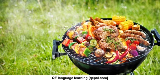 تصویر فلش کارت barbecue