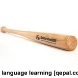 تصویر فلش کارت baseball bat