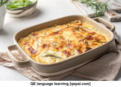 تصویر فلش کارت casserole