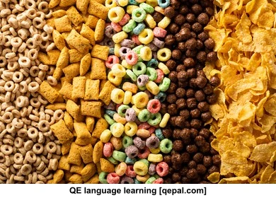 تصویر فلش کارت cereal