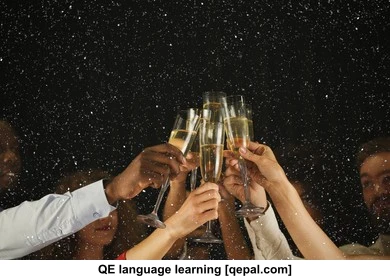 تصویر فلش کارت champagne