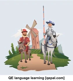 تصویر فلش کارت chivalrous