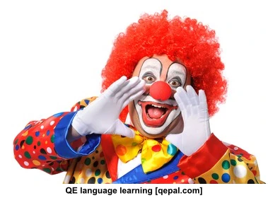 تصویر فلش کارت clown