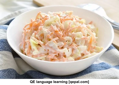 تصویر فلش کارت coleslaw
