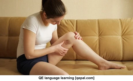 تصویر فلش کارت contusion