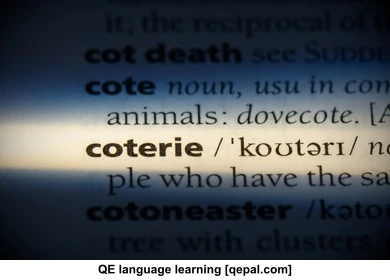 تصویر فلش کارت coterie