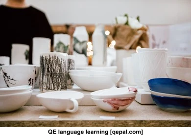 تصویر فلش کارت crockery
