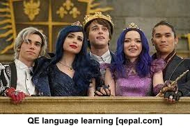 تصویر فلش کارت descendants