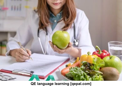 تصویر فلش کارت dietetics