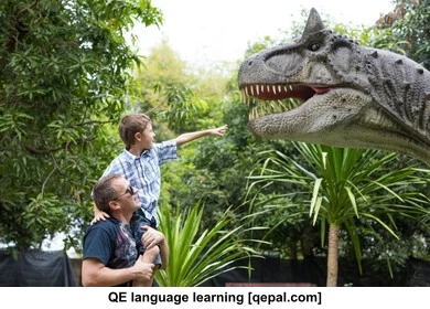 تصویر فلش کارت dino