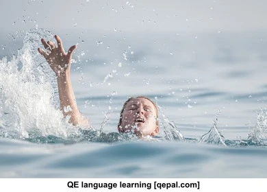 تصویر فلش کارت drown