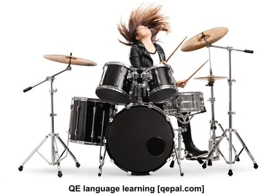 تصویر فلش کارت drummer