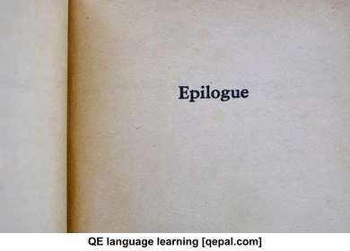 تصویر فلش کارت epilogue