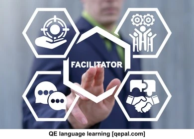 تصویر فلش کارت facilitate