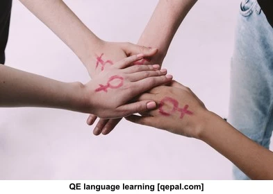 تصویر فلش کارت feminism