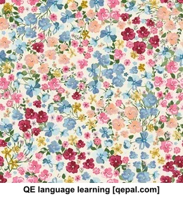تصویر فلش کارت floral