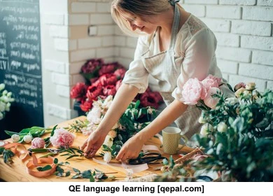 تصویر فلش کارت florist