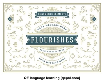 تصویر فلش کارت flourish