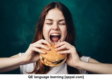تصویر فلش کارت hamburger