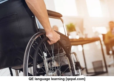 تصویر فلش کارت handicapped