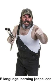 تصویر فلش کارت hillbilly
