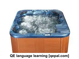تصویر فلش کارت hot tub