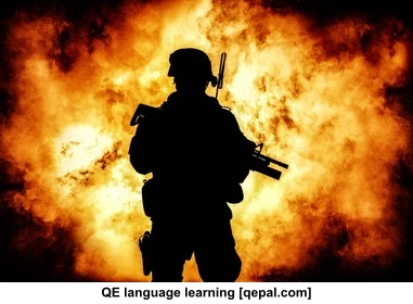 تصویر فلش کارت infantry