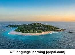 تصویر فلش کارت island