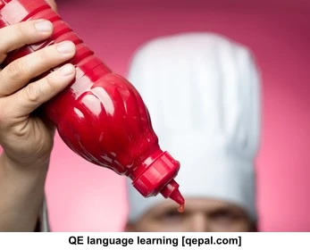 تصویر فلش کارت ketchup