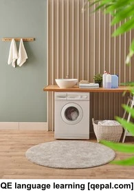 تصویر فلش کارت laundry