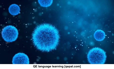 تصویر فلش کارت microorganism
