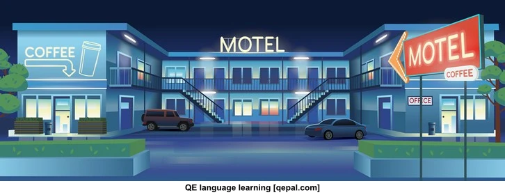 تصویر فلش کارت motel