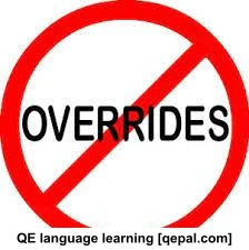 تصویر فلش کارت override