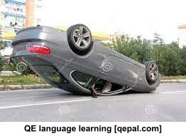 تصویر فلش کارت overturned