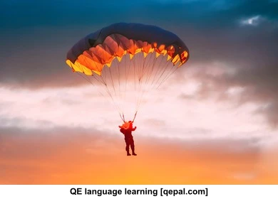 تصویر فلش کارت paratrooper