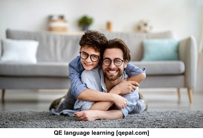 تصویر فلش کارت parentage