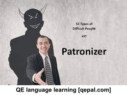 تصویر فلش کارت patronize