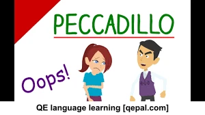تصویر فلش کارت peccadillo