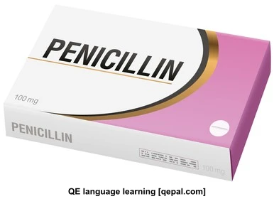 تصویر فلش کارت penicillin