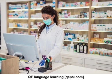 تصویر فلش کارت pharmacy