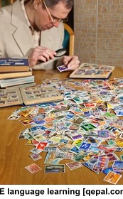 تصویر فلش کارت philatelist