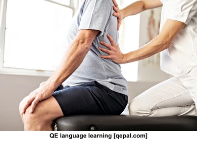 تصویر فلش کارت physiotherapist