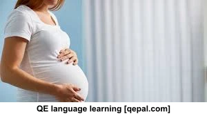 تصویر فلش کارت pregnant