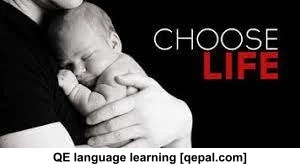 تصویر فلش کارت pro-life
